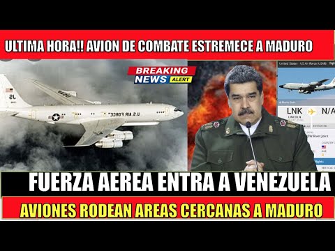 Avion de combate sacude a Maduro Fuerza aerea entra a Venezuela