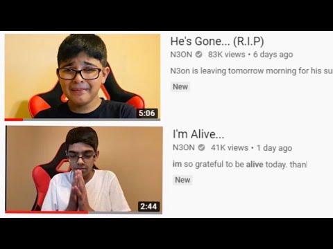 YouTuber FAKES his death for views...