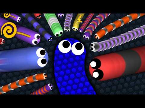 CRAZY SUPERIOR SNAKE VS 911119 SNAKES | EPIC SLITHERIO GAMEPLAY | SLITHER.IO