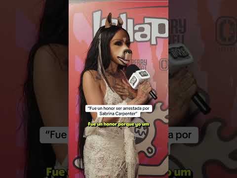 Horsegiirl: "Fue un honor ser arrestada por Sabrina Carpenter