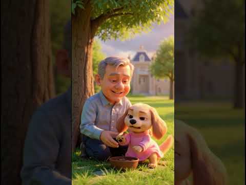 A short story of a puppy that is a true example of love and humanity❤️