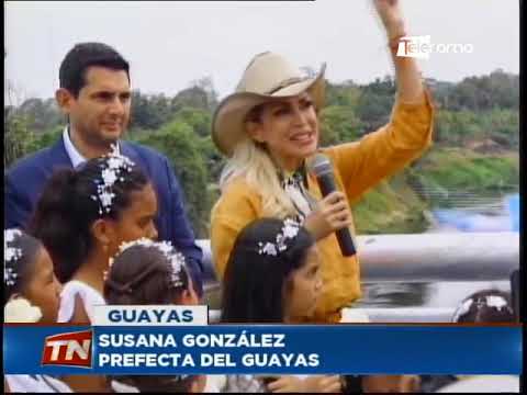 Prefecta Susana González inauguró el puente de Colimes