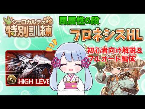 [グラブル]初心者向けフロネシスHLフルオート編成[つくよみちゃん]