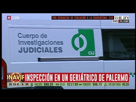 Palermo: inspección en un geriátrico en avenida Córdoba y Medrano