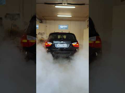 Our Giveaway BMW finally got the sound it deserves 🤩 #twinturbo #335i #e91