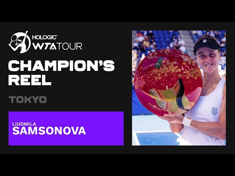 TOP plays from Tokyo champ Liudmila Samsonova! 🎌