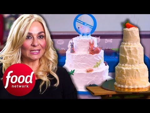 The Team Makes The Tiniest Cake For A Hamster! | Cake Boss