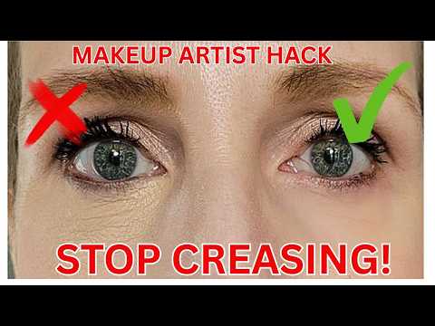 MAKEUP artist UNDEREYE concealer HACK for no CREASING