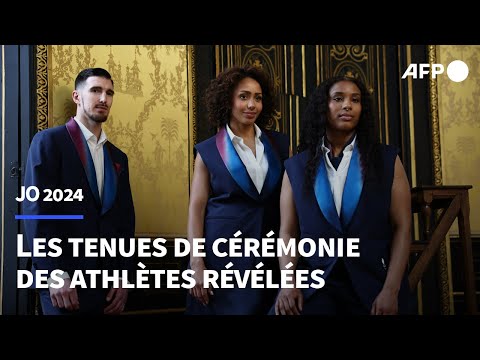JO-2024: les athlètes français habillés en Berluti pour les cérémonies d'ouverture | AFP