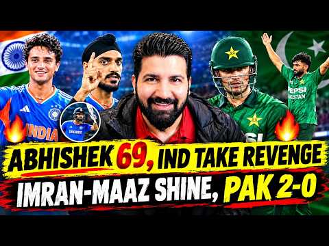 INDIA &amp; PAKISTAN WIN! 🔥 ABHISHEK SHINES, MAAZ 96 &amp; FARHAN 73 | BIG CRICKET NEWS