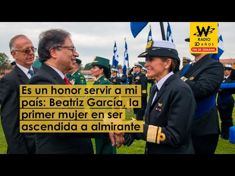 Es un honor servir a mi país: Beatriz García, la primer mujer en ser ascendida a almirante