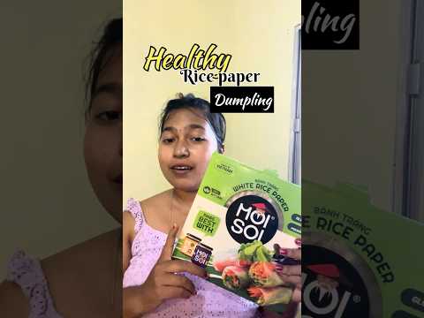 Try this rice paper dumplings 🫶🏻 #shorts #koreanrecipe #ricepaperdumplings #cooking #healthyrecipe