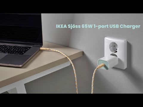 IKEA Sjöss 65W 1-port USB Charger - Available In Global