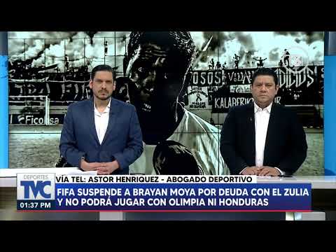 El abogado Astor Henríquez explica el caso de Brayan Moya en Deportes TVC en Hoy Mismo.