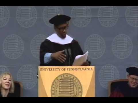 Denzel Washington At The University Of Pennsylvania!