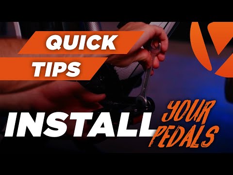 Quick Tips - Installing Pedals