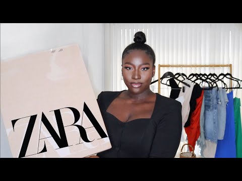 NEW IN ZARA TRY ON HAUL | SPRING SUMMER 2023 FASHION EDIT