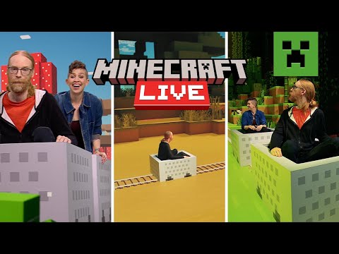 Minecraft Live 2023: A wild minecart ride!