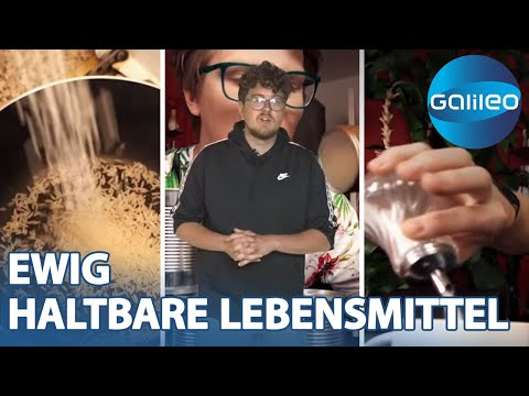 🍯🍙🧊Die ewig haltbaren Lebensmittel | Galileo | ProSieben