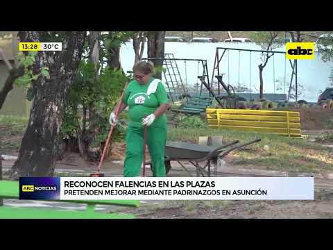 Reconocen falencias en las plazas de Asunción