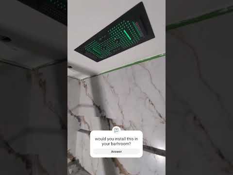 Rainfall shower #bathroom #bathroomdesign #plumbing #shower #bathroomdecor #bathroomremodel #remodel