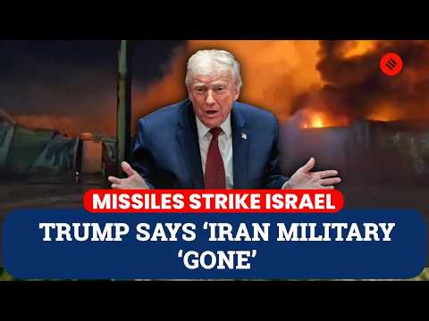 Trump Says Iran’s Military, Leaders All ‘Gone’ As Conflict Escalates | Middle East Conflict