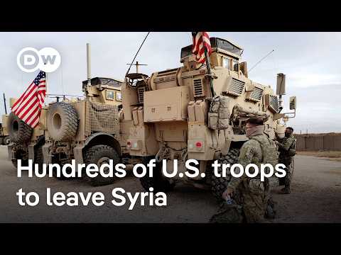 Will the withdrawal of most U.S. troops leave a vacuum that Turkey will try to fill? | DW News