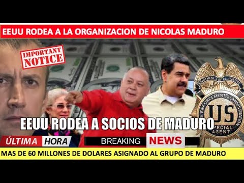 EEUU rodea al cartel de Maduro