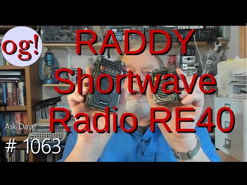 RADDY Shortwave Radio RE40 (#1063)