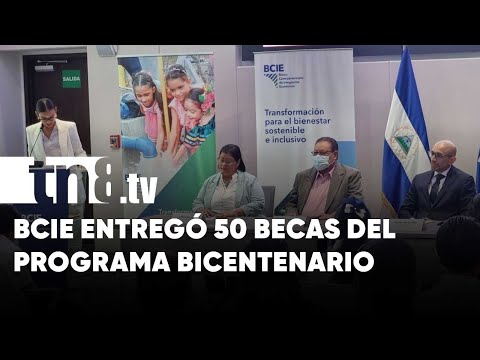 Compromiso con la educación: BCIE entregó becas en Nicaragua
