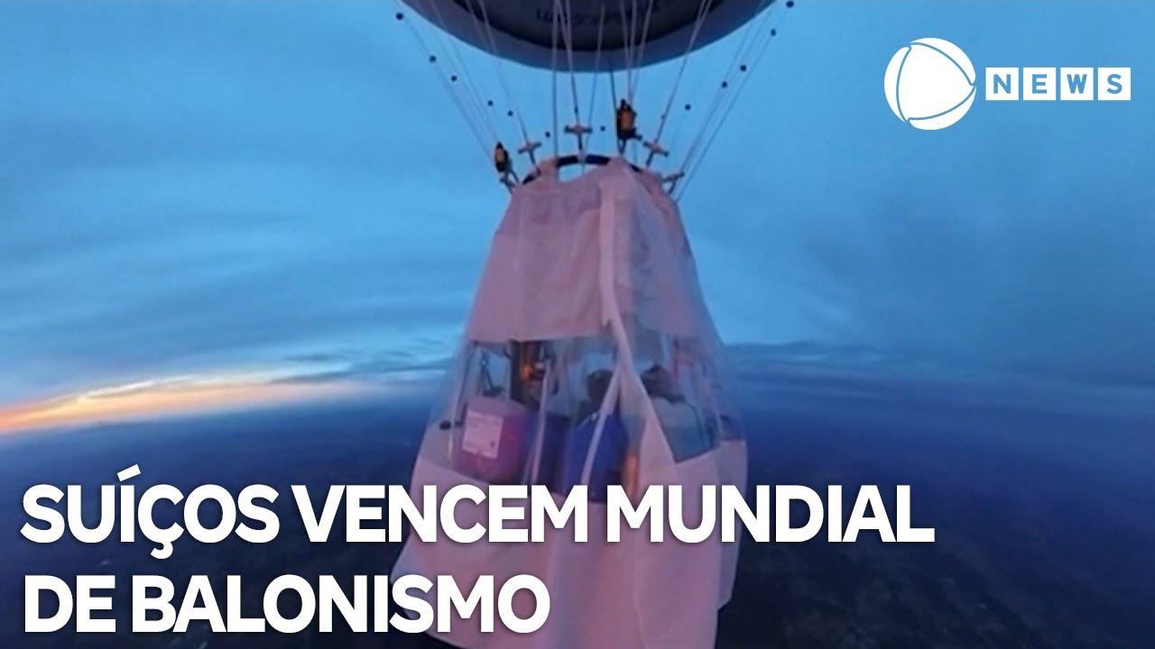 Suíços vencem mundial de balonismo de longa distância