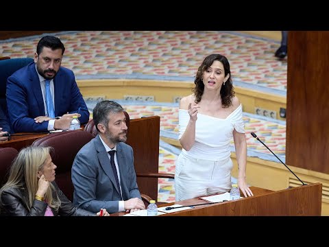 Resumen de la sesión de control de la Asamblea de Madrid - 16/05