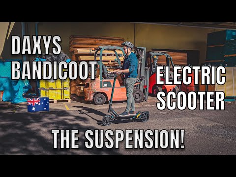 I tested the Daxys Bandicoot Electric Scooter and loved the suspension