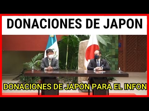 Declaración del canciller de Guatemala, Pedro Brolo y el Ministro de Asuntos Exteriores de Japón,