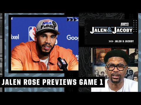'The Boston Celtics are up for this challenge!' - Jalen Rose previews Game 1 | Jalen & Jacoby video clip