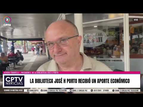 La biblioteca José H Porto realiza la tradicional feria de libros este domingo