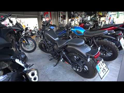 HONDA REBEL 500 motorcycle 2023 walkaround