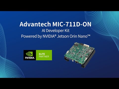 MIC-711D-ON -Advantech Latest AI Developer Kit Based on NVIDIA® Jetson Orin Nano™