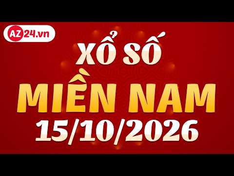 Xổ số miền <strong>Nam</strong> ngày 15 tháng <strong>10</strong> - XSMN - SXMN - KQXSMN - Kết quả Xổ số kiến thiết miền <strong>Nam</strong> thứ 5