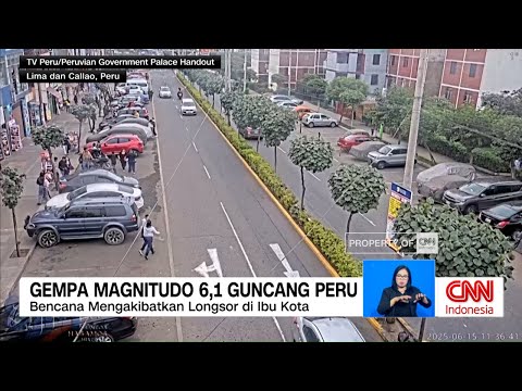 Gempa Magnitudo 6,1 Guncang Peru, Satu Orang Tewas