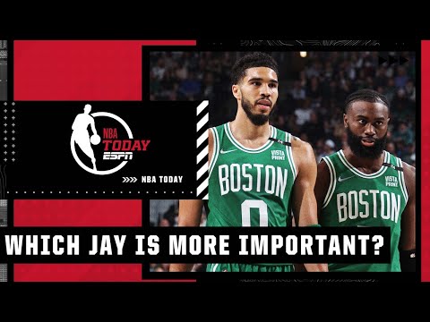 Jaylen Brown or Jayson Tatum: Most important Jay for the NBA Finals? | NBA Today video clip