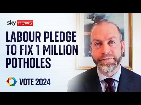 How will Labour fix the one million potholes they're promising if they win?