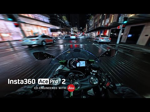 Insta360 Ace Pro 2 - アクションカメラで捉えるナイトライド