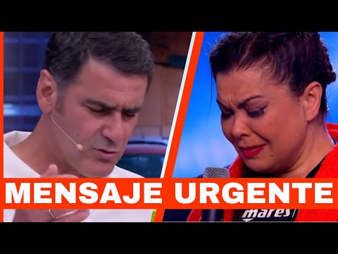 JESULIN DE UBRIQUE SE TIRA AL SUELO A LLORAR por MENSAJE de MARI?A JOSE? CAMPANARIO desde HOSPITAL