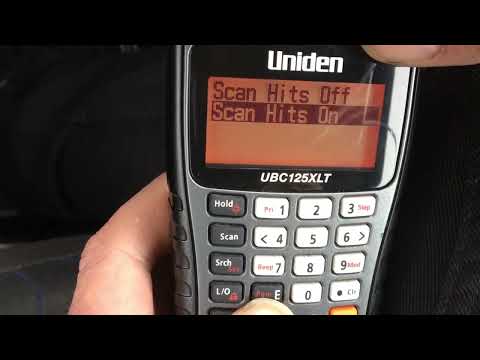 Uniden Ubc125xlt  Close call demo and explanation