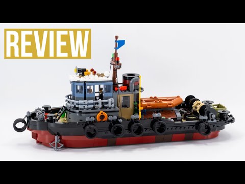 BlueBrixx Hafenschlepper REVIEW | Set 107470