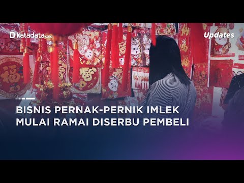 Geliat Bisnis Pernak-pernik Imlek di Petak Enam Jakarta