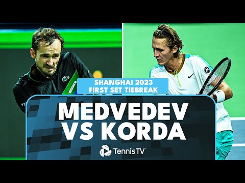 Daniil Medvedev vs Sebastian Korda Crazy Tiebreak! | Shanghai 2023 Highlights