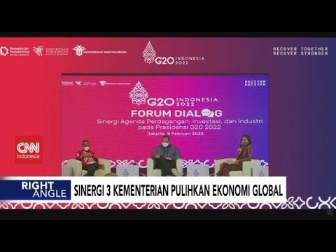 Sinergi 3 Kementerian Pulihkan Ekonomi Global