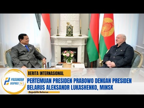 Pertemuan Presiden Prabowo dengan Presiden Belarus Aleksandr Lukashenko, Minsk